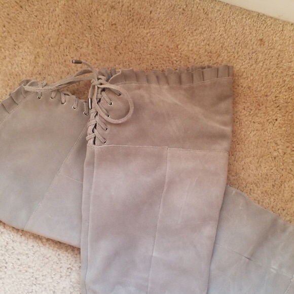 Bcbg Generation Grey Over the Knee Boot size 7 - Picture 3 of 5